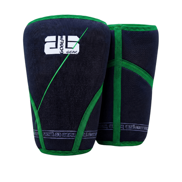 Goblin Gear 7mm 2x Super-Padded Knee Sleeves (Silicon Infused)