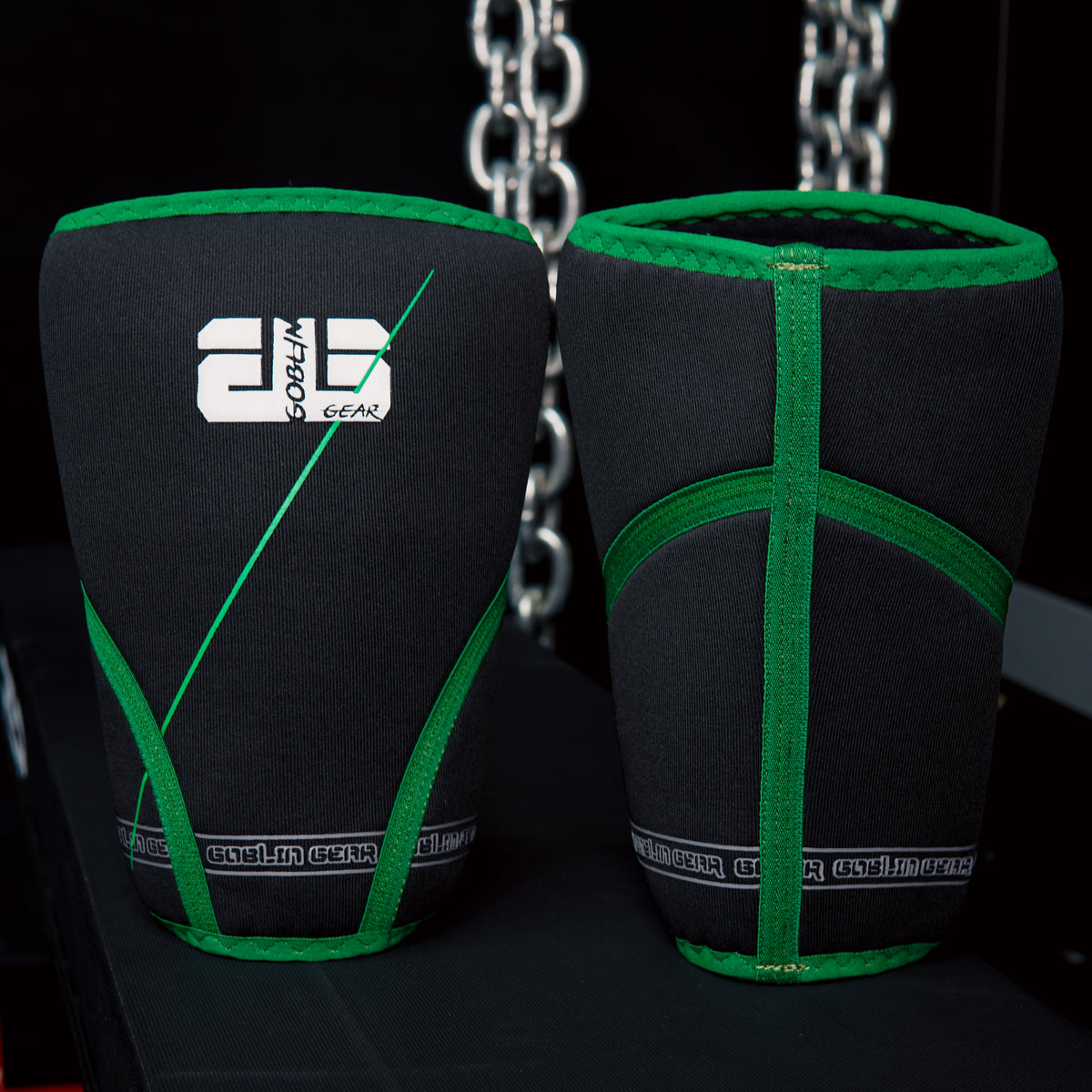 Goblin Gear 7mm 2x Super-Padded Knee Sleeves (Silicon Infused) – product photo 6 of 9