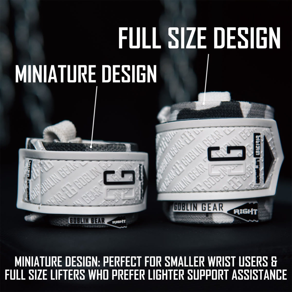 Goblin Gear 20" 2x Super Heavy Duty Mini Wrist Wraps – comparison chart