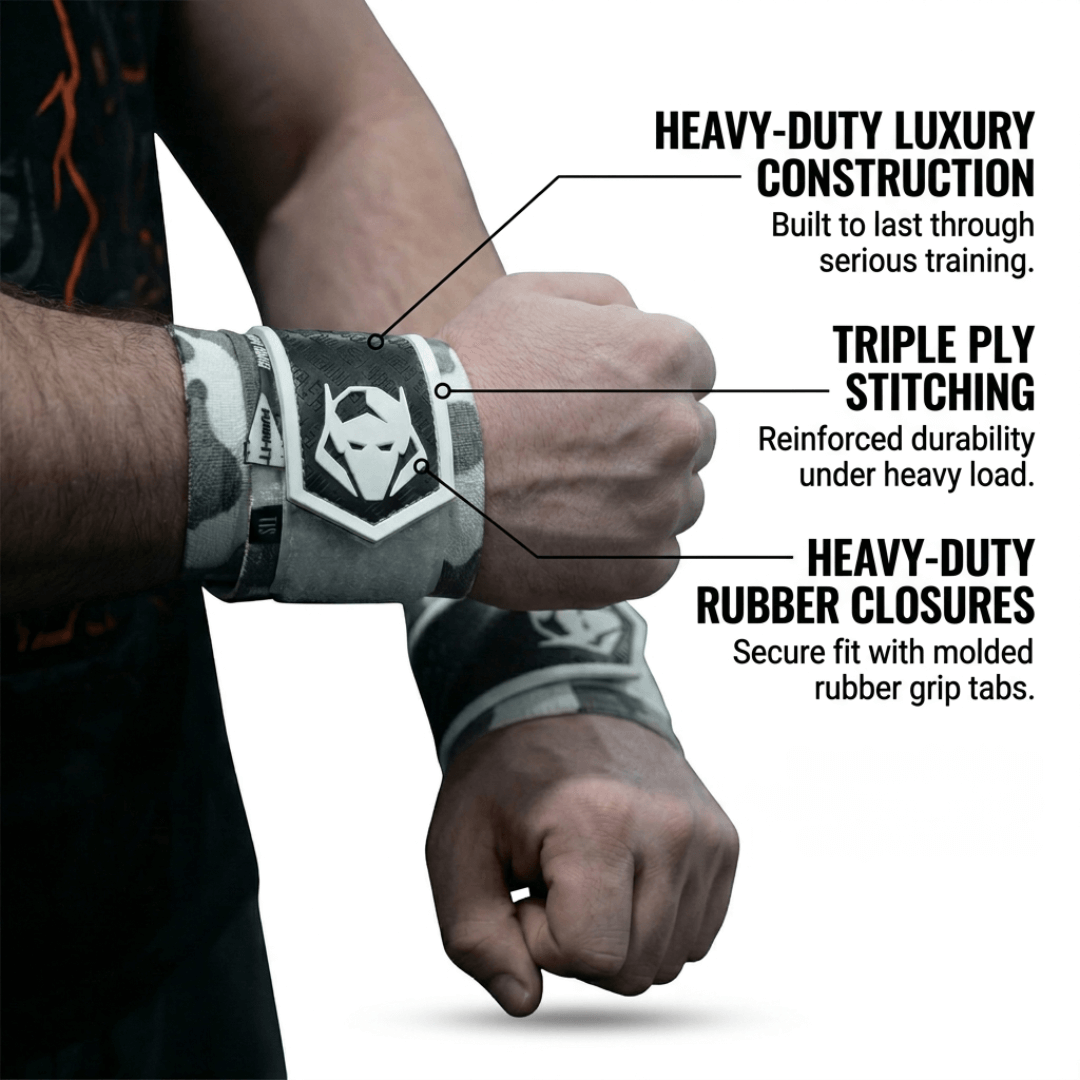 Goblin Gear 20" 3x Super Heavy Duty Wrist Wraps Frostbite – product photo 2 of 7